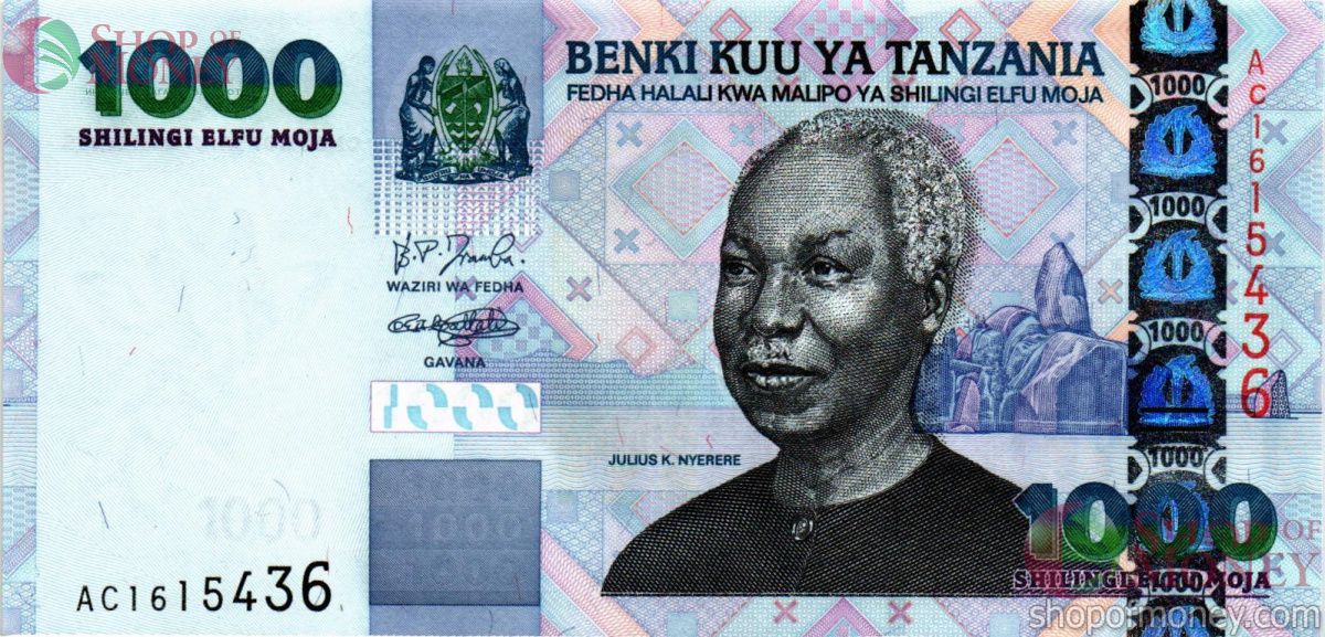 ТАНЗАНИЯ 1000 ШИЛЛИНГОВ 1