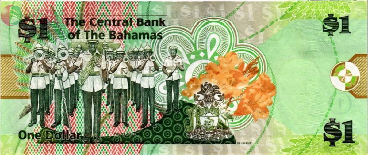 БАГАМСКИЕ ОСТРОВА 1 ДОЛЛАР 2