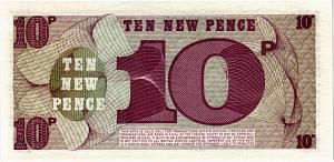 ВЕЛИКОБРИТАНИЯ / АНГЛИЯ 10 ПЕНСОВ (БРИТАНСКАЯ АРМИЯ) 2