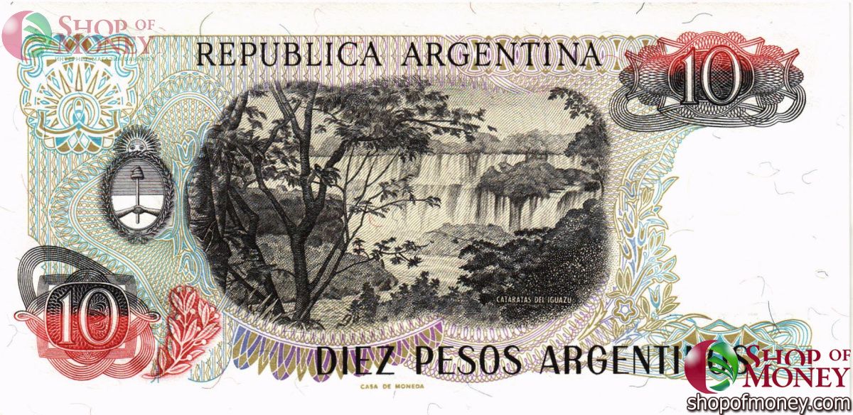 АРГЕНТИНА 10 ПЕСО 2