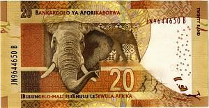 ЮАР 20 РАНД 2