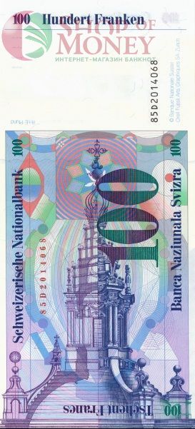 ШВЕЙЦАРИЯ 100 ФРАНКОВ 2