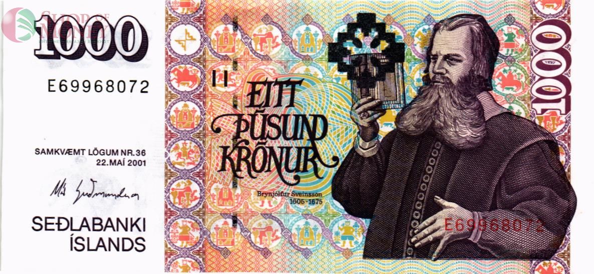 ИСЛАНДИЯ 1000 КРОН 1