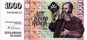 ИСЛАНДИЯ 1000 КРОН 1
