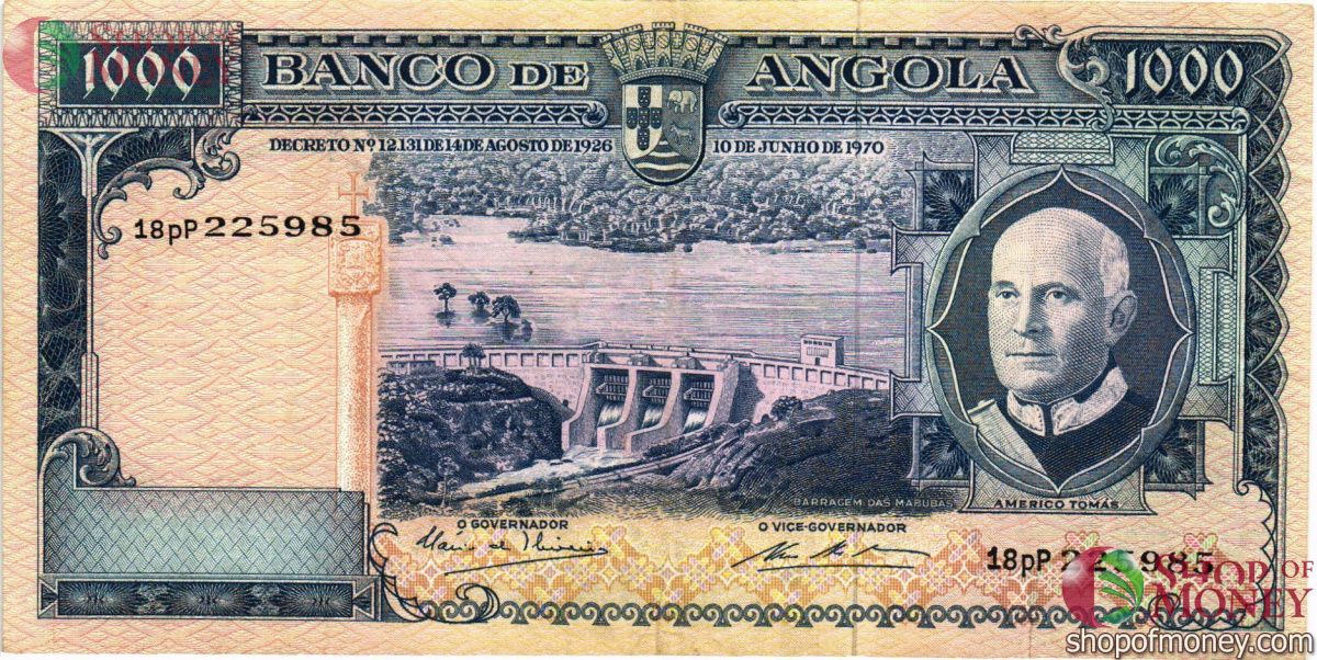 АНГОЛА 1000 ЭСКУДО 1