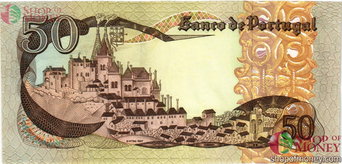 ПОРТУГАЛИЯ 50 ЭСКУДО 2