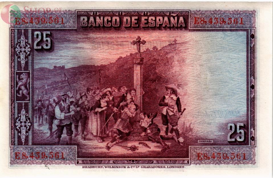 ИСПАНИЯ 25 ПЕСЕТ 2