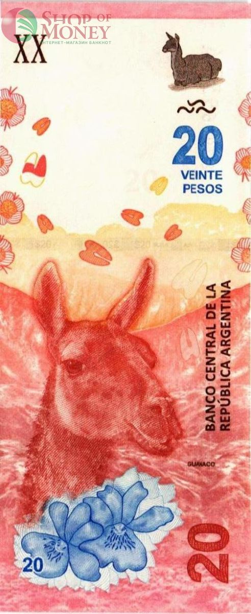 АРГЕНТИНА 20 ПЕСО 1