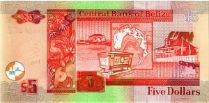 БЕЛИЗ 5 ДОЛЛАРОВ 2