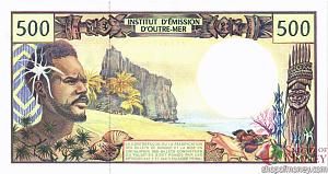 ФРАНЦУЗСКАЯ ПОЛИНЕЗИЯ 500 ФРАНКОВ 2