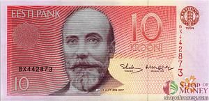 ЭСТОНИЯ 10 КРОН 1