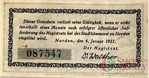 ГЕРМАНИЯ 25 ПФЕННИГОВ (НОТГЕЛЬД) 2