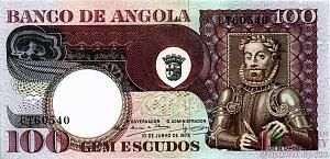 АНГОЛА 100 ЭСКУДО 1