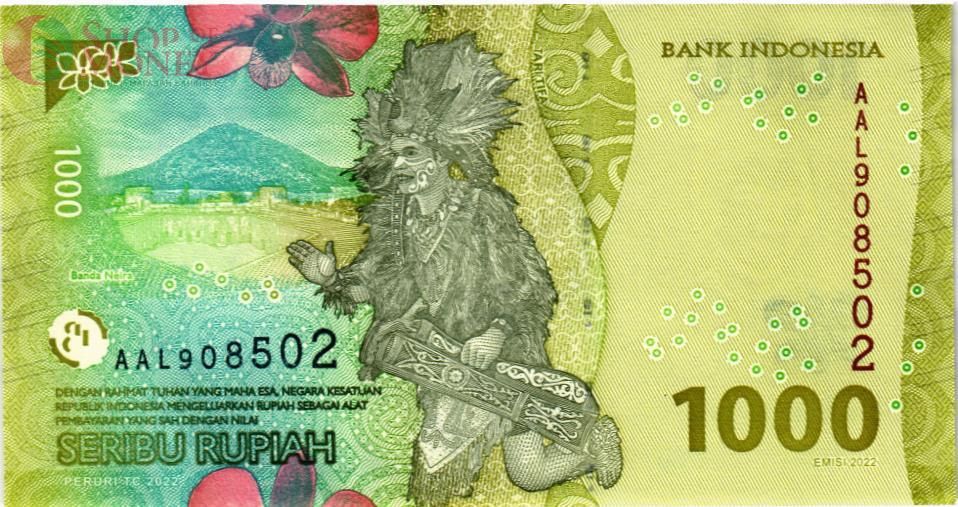 ИНДОНЕЗИЯ 1000 РУПИЙ 2