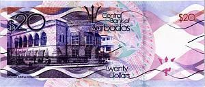 БАРБАДОС 20 ДОЛЛАРОВ 2