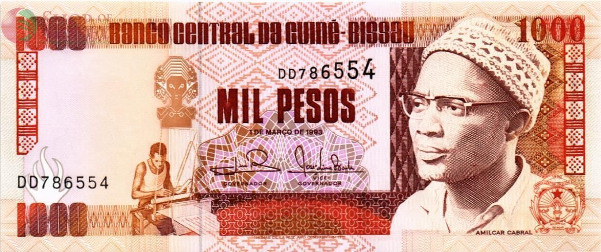 ГВИНЕЯ-БИСАУ 1000 ПЕСО 1