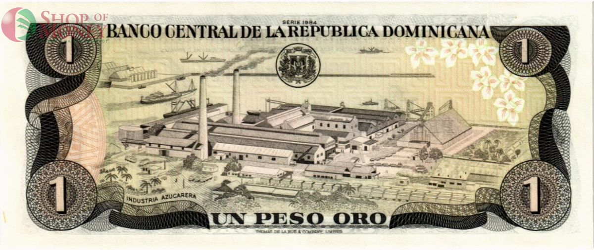 ДОМИНИКАНСКАЯ РЕСПУБЛИКА 1 ПЕСО 2