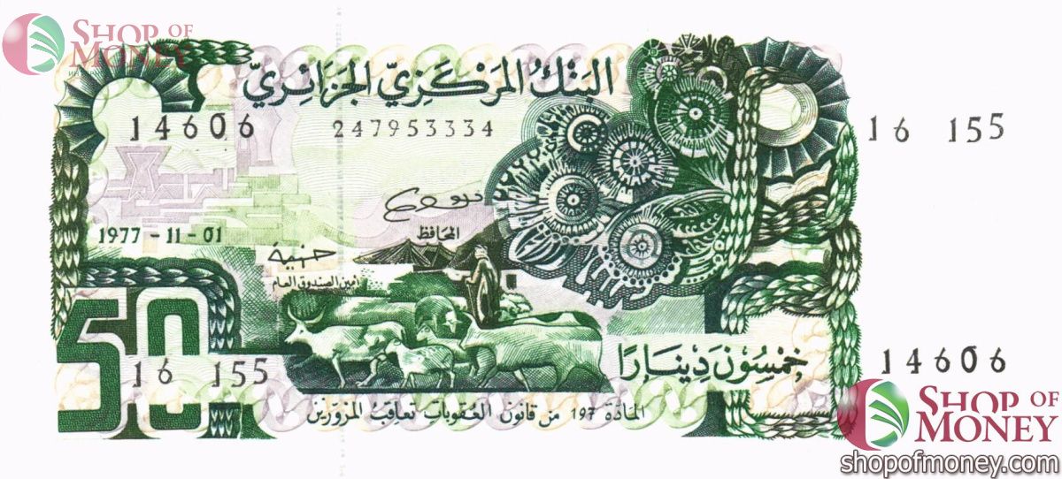 АЛЖИР 50 ДИНАР 1