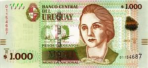 УРУГВАЙ 1000 ПЕСО 1