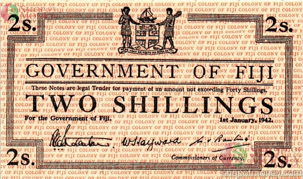 ФИДЖИ 2 ШИЛЛИНГА 1