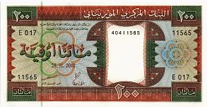 МАВРИТАНИЯ 200 УГИЙ 1