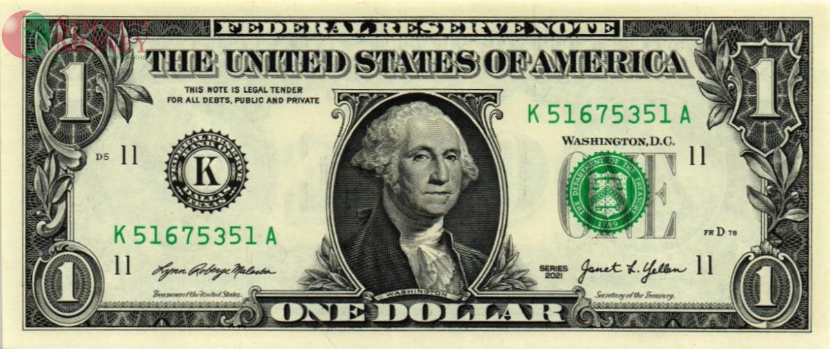 США 1 ДОЛЛАР (K - ДАЛЛАС) 1