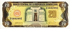 ДОМИНИКАНСКАЯ РЕСПУБЛИКА 20 ПЕСО 1