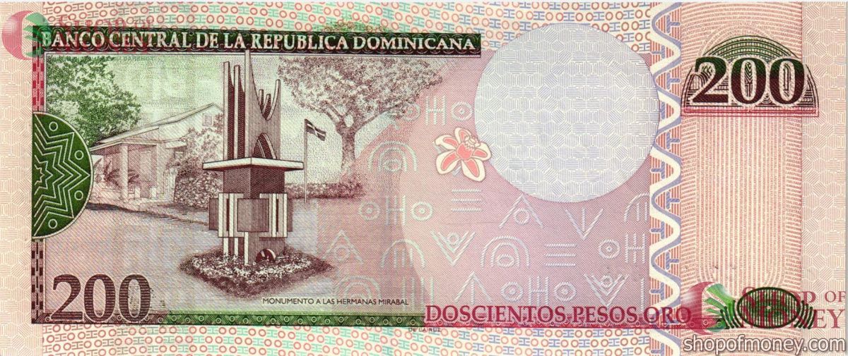 ДОМИНИКАНСКАЯ РЕСПУБЛИКА 200 ПЕСО 2