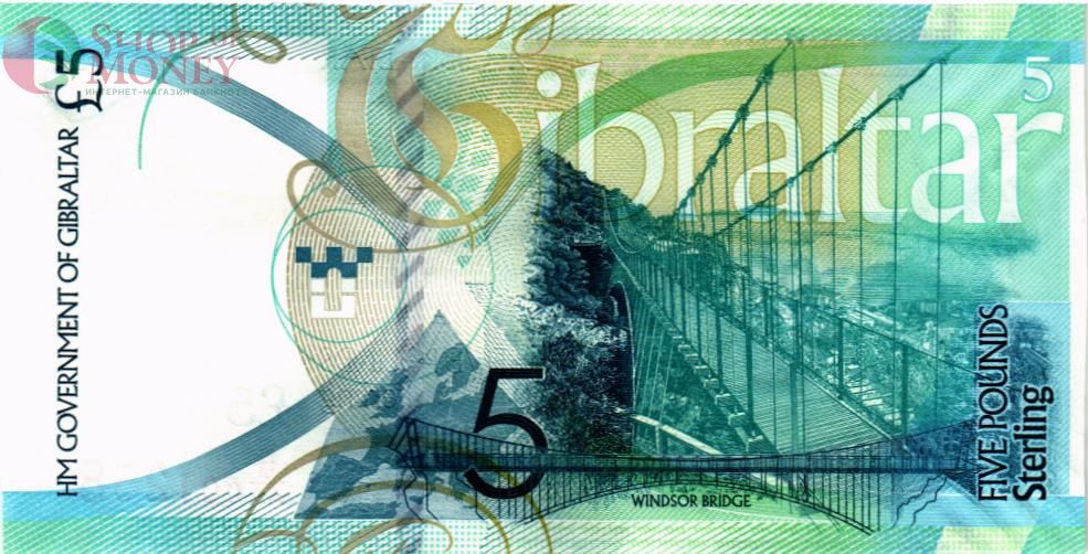 ГИБРАЛТАР 5 ФУНТОВ 2