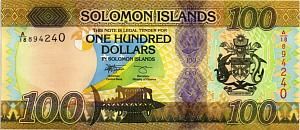 СОЛОМОНОВЫ ОСТРОВА 100 ДОЛЛАРОВ 1