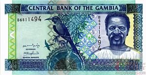 ГАМБИЯ 25 ДАЛАСИ 1