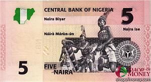 НИГЕРИЯ 5 НАЙРА 2