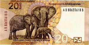 ЮАР 20 РАНД 2