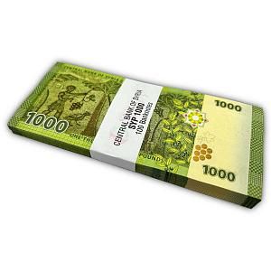 СИРИЯ 1000 ФУНТОВ (100 БАНКНОТ) 2