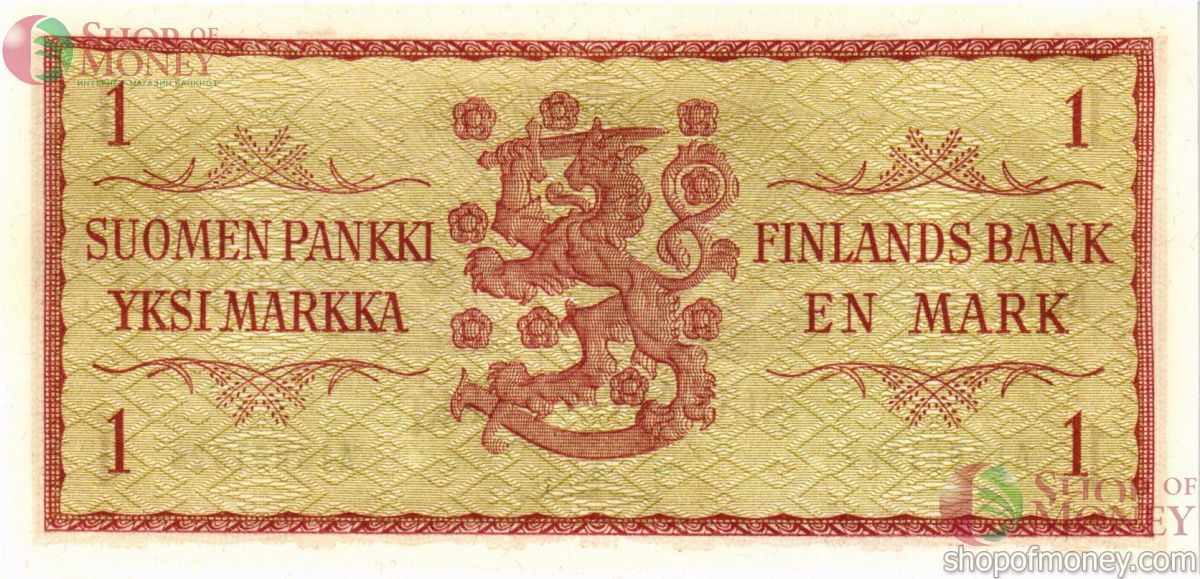 ФИНЛЯНДИЯ 1 МАРКА 2