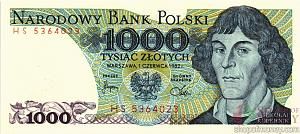 ПОЛЬША 1000 ЗЛОТЫХ 1