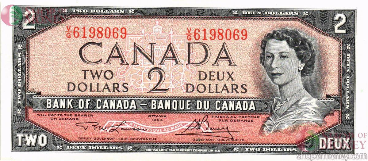 КАНАДА 2 ДОЛЛАРА 1