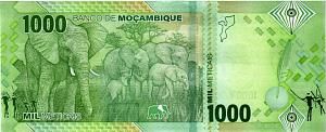МОЗАМБИК 1000 МЕТИКАЛЬ 2