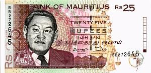 МАВРИКИЙ 25 РУПИЙ 1