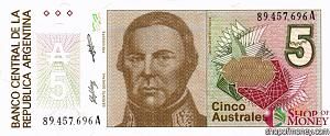 АРГЕНТИНА 5 АУСТРАЛ 1