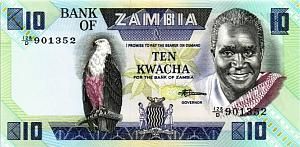 ЗАМБИЯ 10 КВАЧА 1