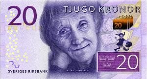 ШВЕЦИЯ 20 КРОН 1