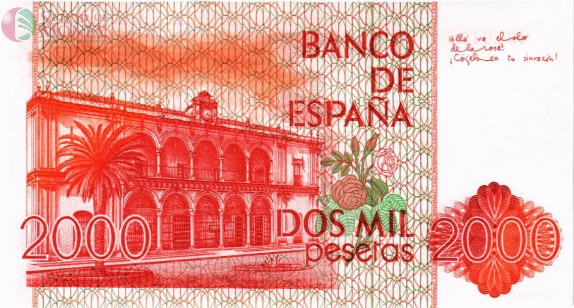 ИСПАНИЯ 2000 ПЕСЕТ 2