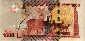 УГАНДА 1000 ШИЛЛИНГОВ 2