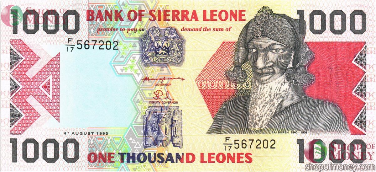 СЬЕРРА-ЛЕОНЕ 1000 ЛЕОНЕ 1