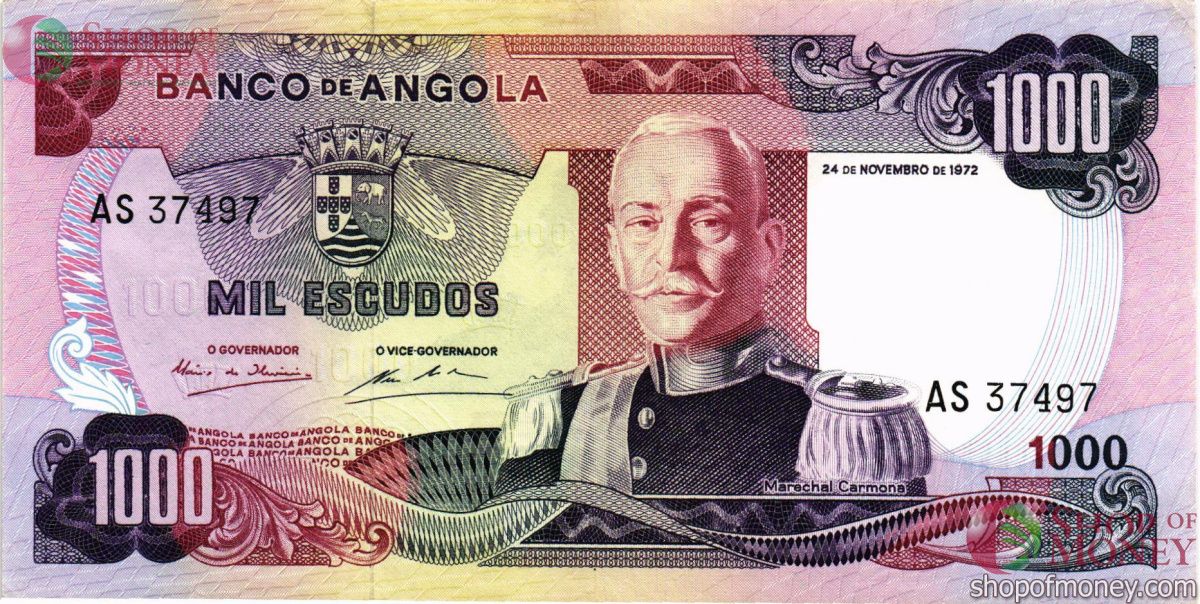 АНГОЛА 1000 ЭСКУДО 1