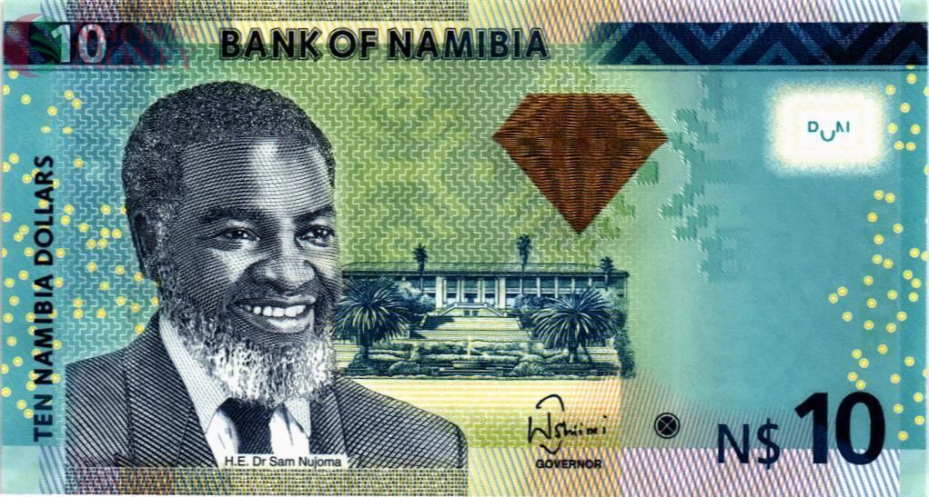 НАМИБИЯ 10 ДОЛЛАРОВ 1