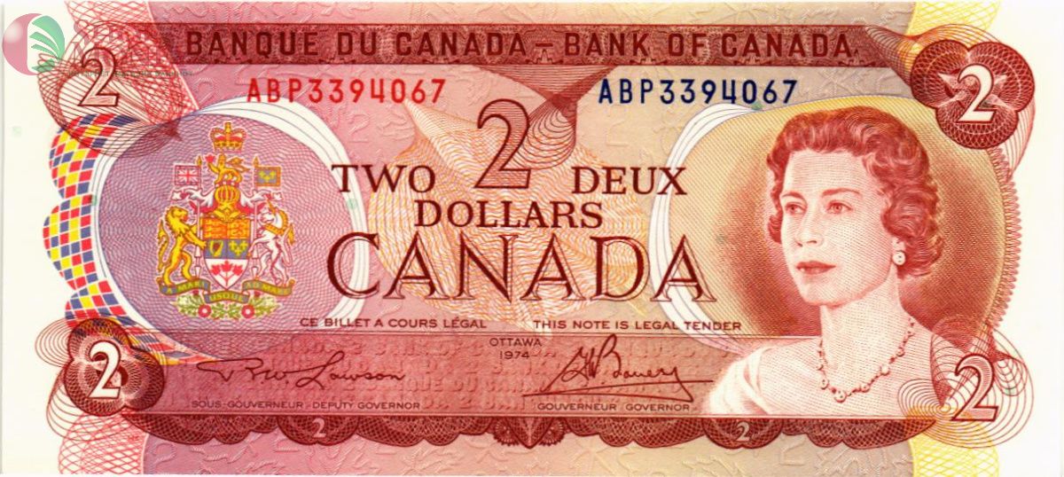 КАНАДА 2 ДОЛЛАРА 1