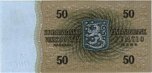 ФИНЛЯНДИЯ 50 МАРОК (Litt. B) 2