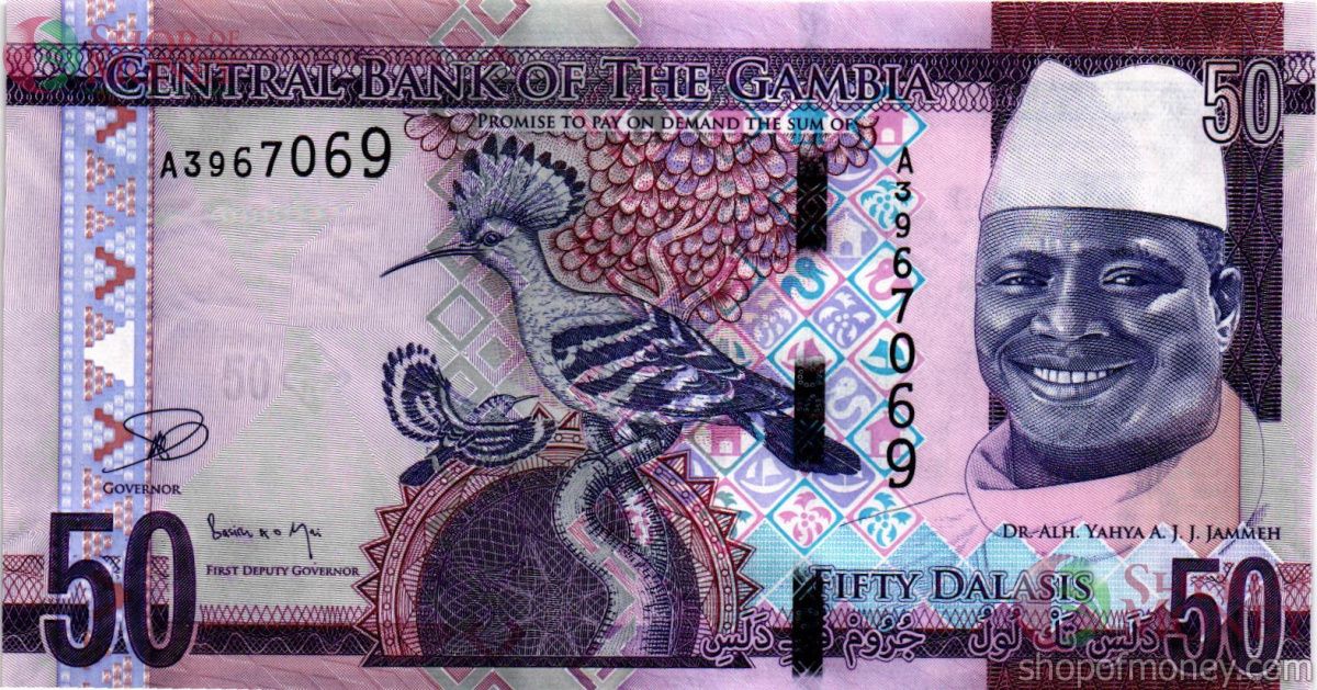 ГАМБИЯ 50 ДАЛАСИ 1